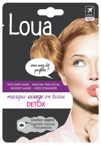 Loua Detox Facial Sheet Mask 23ml