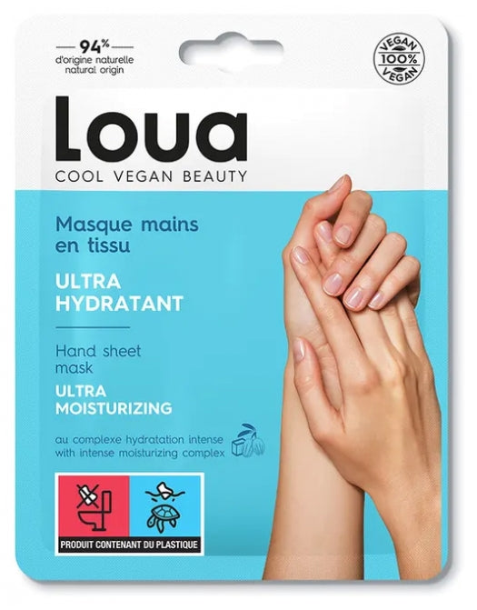 Loua Hydrating & Protecting Hand Sheet Mask 1 Pair 14ml