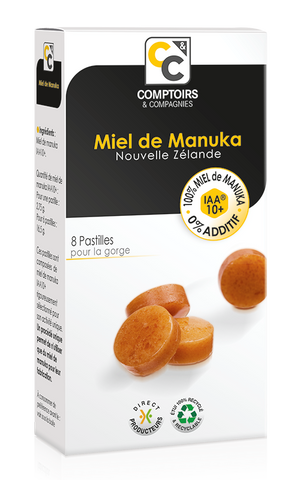 Pastilles miel Manuka 10+