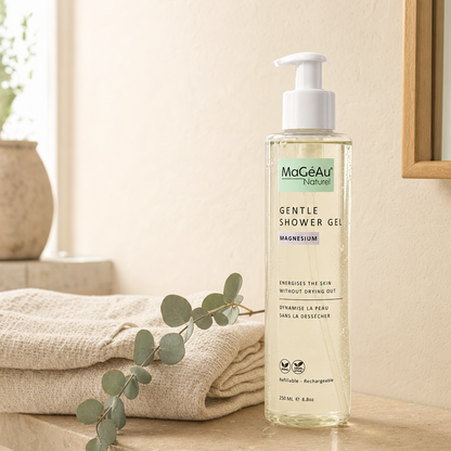 Magnesium Shower Gel for Dry & Sensitive Skin