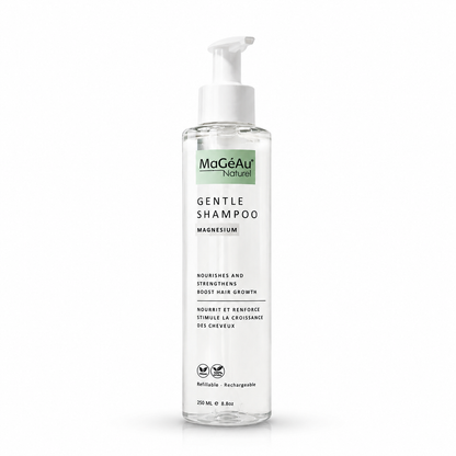 MaGeAu Gentle Shampoo bottle on a white background