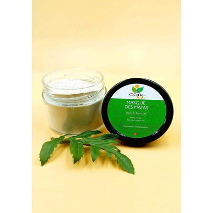 Maschera per il viso dei Maya argilla e spirulina - Maschera anti-imperfezioni