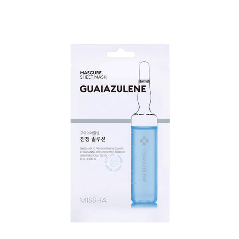 MISSHA Mascure Calming Guaiazulene Sheet Mask