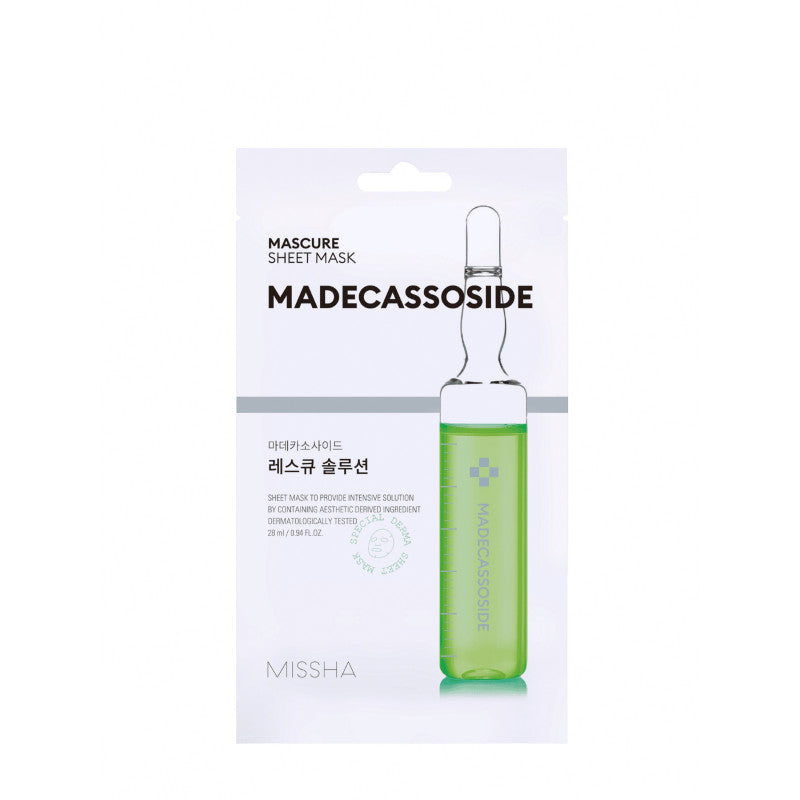 MISSHA Mascure Rescue Madecassoside Sheet Mask