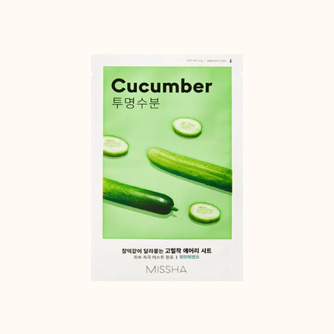 Missha Airy Fit Sheet Mask - Concombre