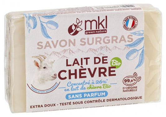 MKL Green Nature Organic Goat Milk Surgras Soap Fragrance-Free 100g