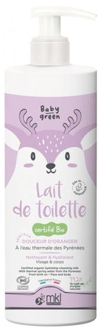 MKL Green Nature Baby Green Organic Hydrating Cleansing Milk 400 ml