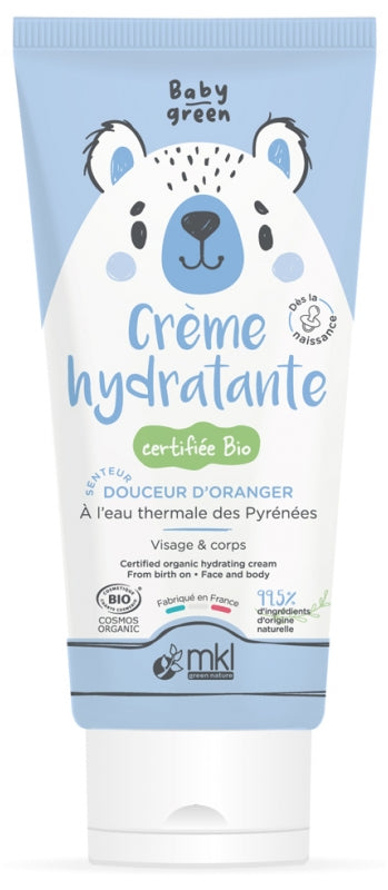 MKL Green Nature Baby Green Organic Hydrating Cream 100 ml