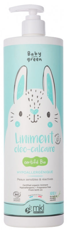 MKL Green Nature Baby Green Oleo-Limestone Liniment Organic 900ml