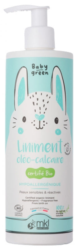MKL Green Nature Baby Green Oleo-Limestone Liniment Organic 400ml