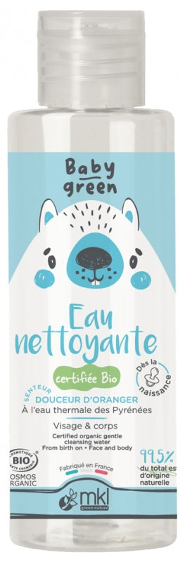 MKL Green Nature Baby Green Organic Cleansing Water 100 ml