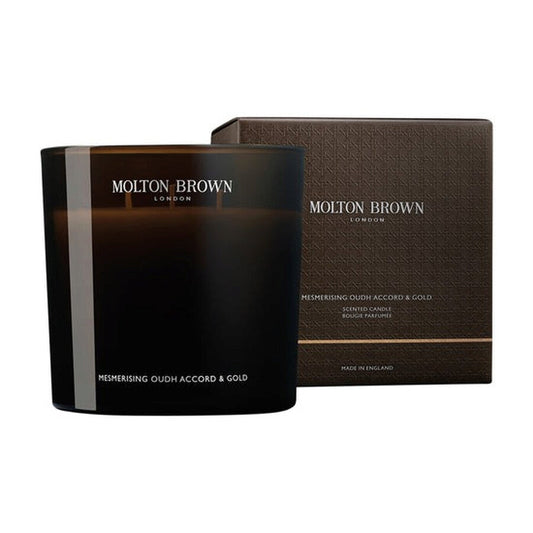 MOLTON BROWN Oudh Acc & Gold 3 Wick Candle 600 g