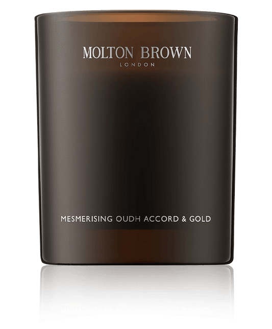 MOLTON BROWN Oudh Acc & Gold 1 Wick Candle 190g