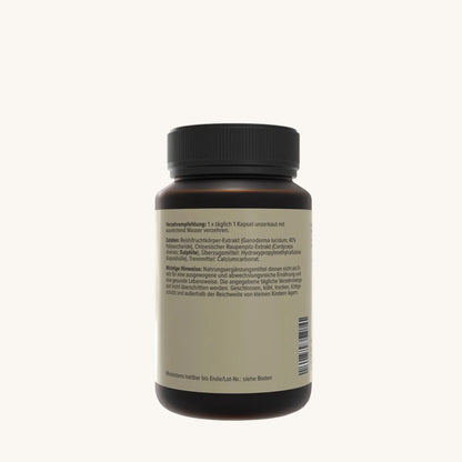 Reishi & Cordyceps Kapseln – 60 Stück