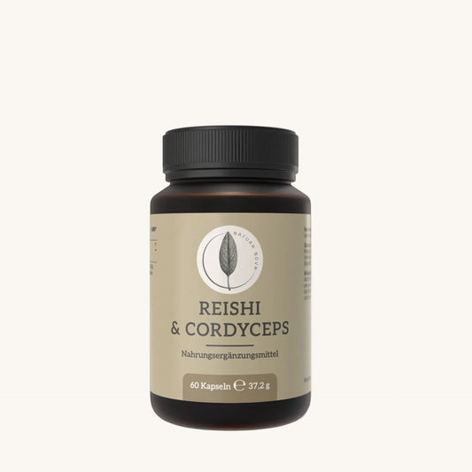 Reishi & Cordyceps Kapseln – 60 Stück