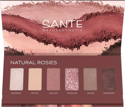 Santé - Palette de fards à paupières naturels Rosies - Teintes rosées éclatantes 🌸✨