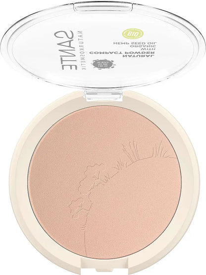 Sante - Natural Compact Powder 01 - Vegan & Gluten-Free 🌿✨