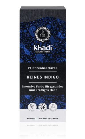 KHADI Pflanzenhaarfarbe Reines Indigo