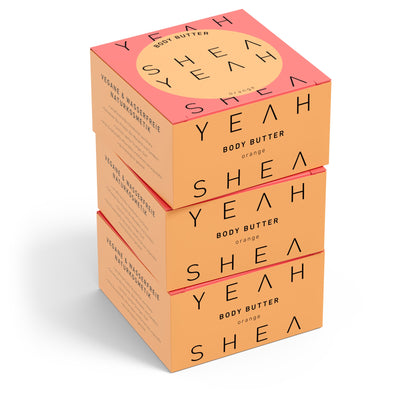 Shea-Körperbutter Orange