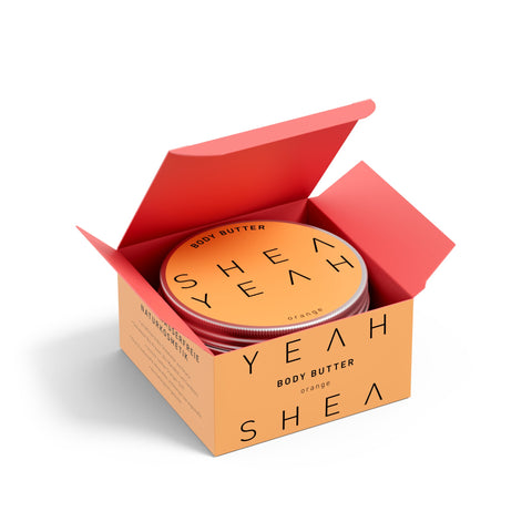 Shea-Körperbutter Orange