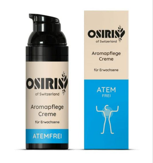 Osiris Aromatherapy Cream - Breath-Free Dispenser - 50ml
