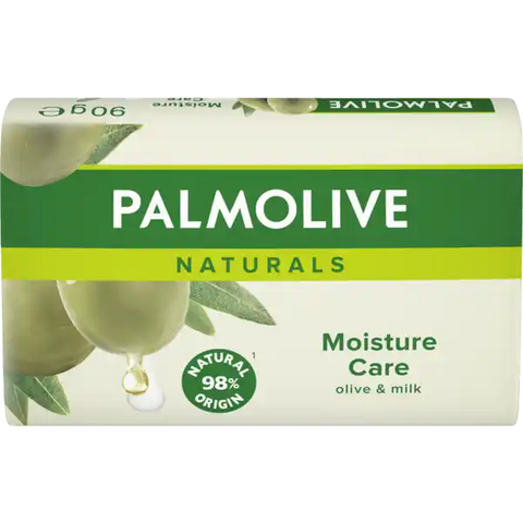 PALMOLIVE Seifenstück Olive & Milch, Naturals, 90 g
