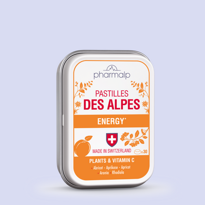 PHARMALP PASTILLES DES ALPES ENERGY Boîte 30 Pastilles