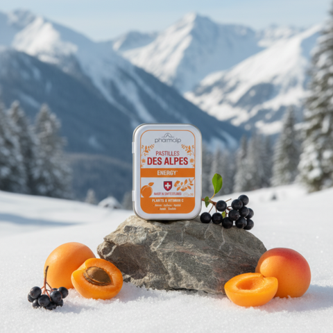 PHARMALP PASTILLES DES ALPES ENERGY Boîte 30 Pastilles