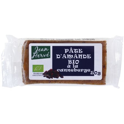 Pâte d'amande canneberge