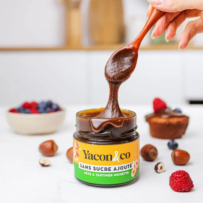 Yacon, Praliné-Hazelnuss-Aufstrich