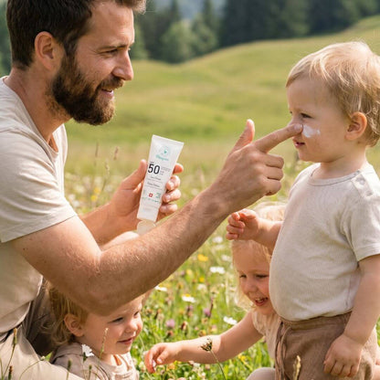 Crème Solaire SPF 50 Bébé & Enfant | Minérale et Naturelle