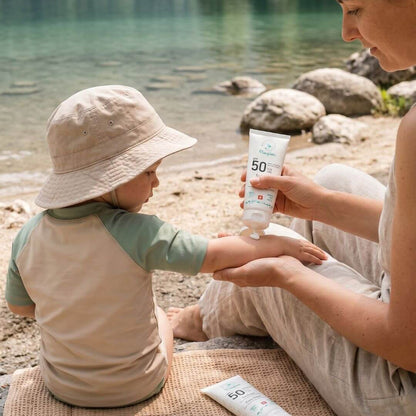 Crème Solaire SPF 50 Bébé & Enfant | Minérale et Naturelle