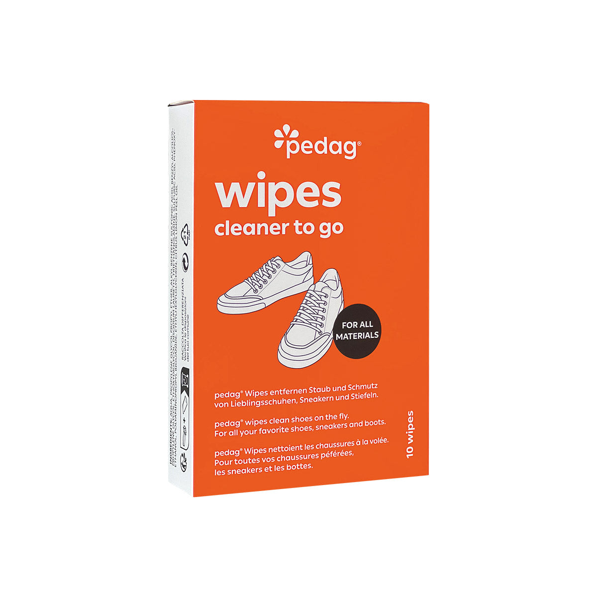 pedag Wipes 10 Wipes / Box