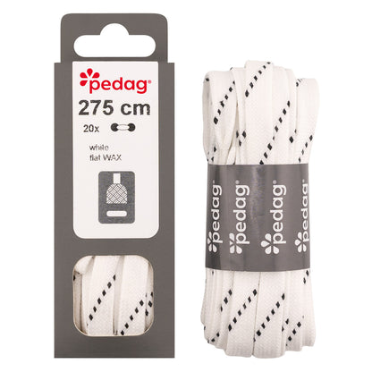 pedag LACE 275 cm flat waxed Hockey Senkel