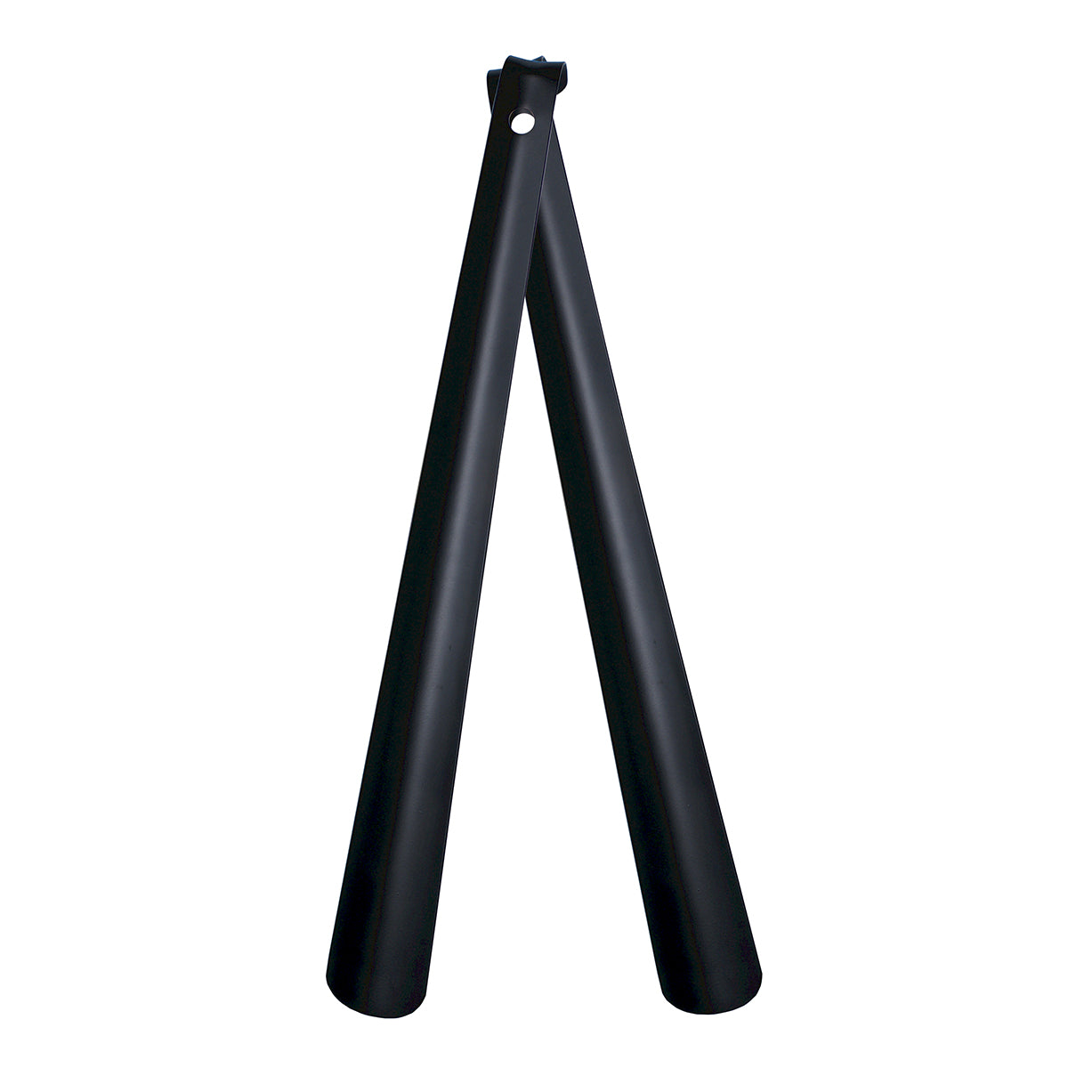 Schuhlöffel metall 59 cm schwarz matt