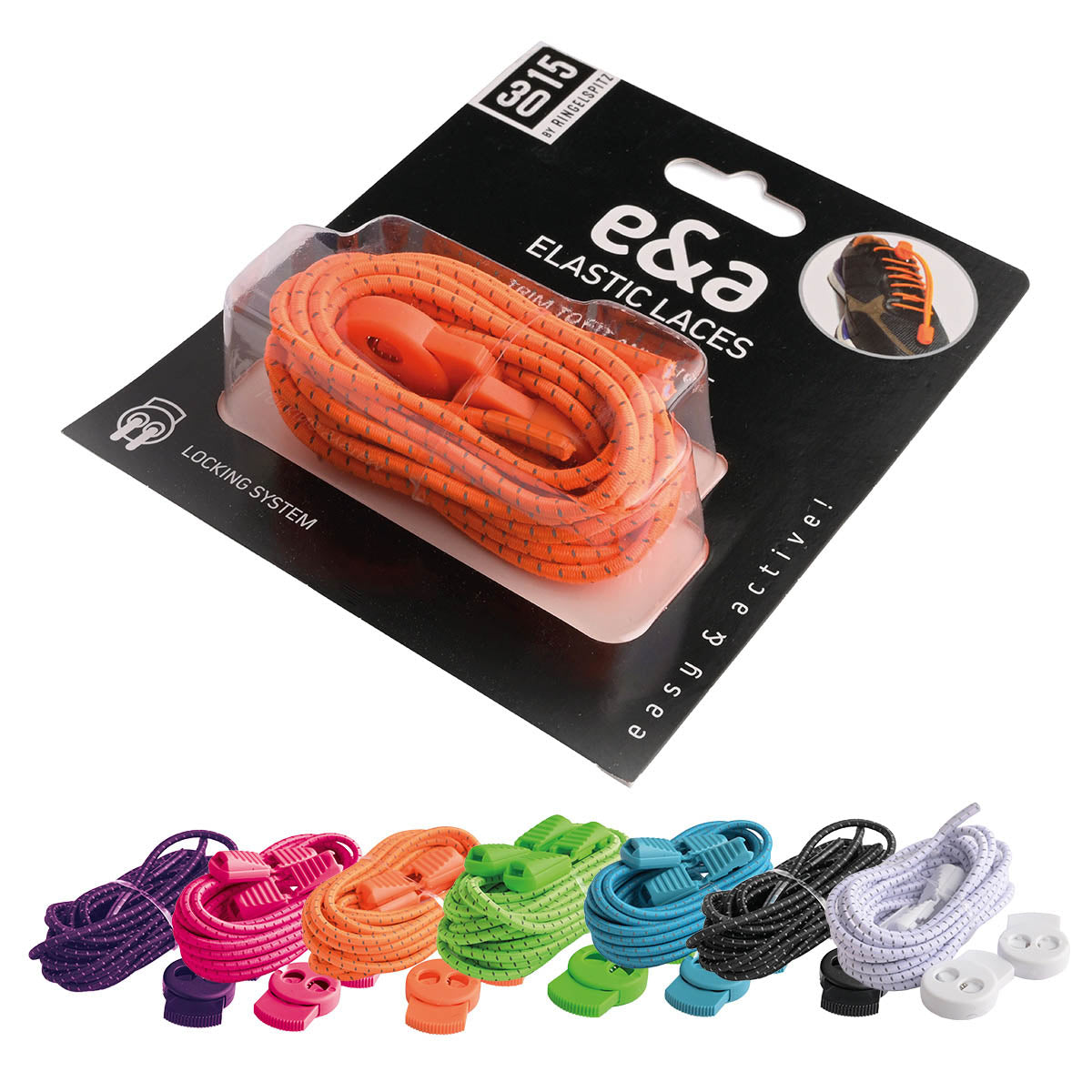 easy & active Elastische Schnürsenkel