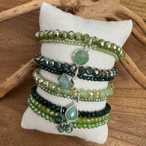 ANDREANI In&Out Glass Bracelets
