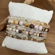 ANDREANI In&Out Natural Stone Bracelets