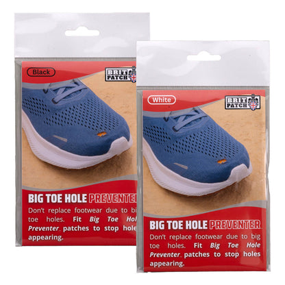Brit Patch Big Toe Hole Preventer, Schuhreparatur