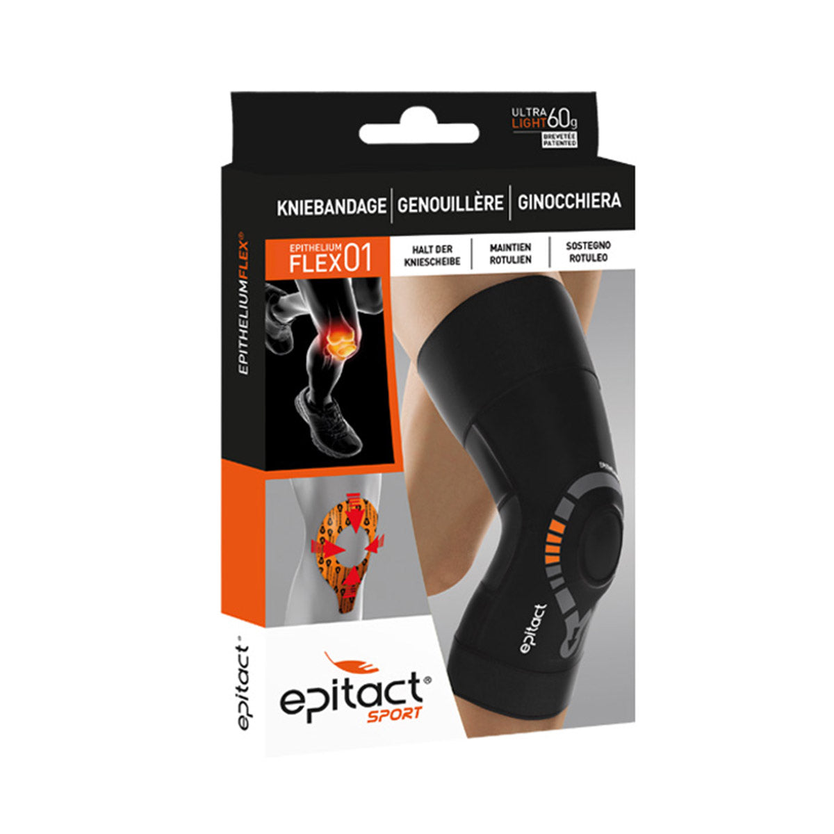 epitact PHYSIOstrap Kniebandage Sport