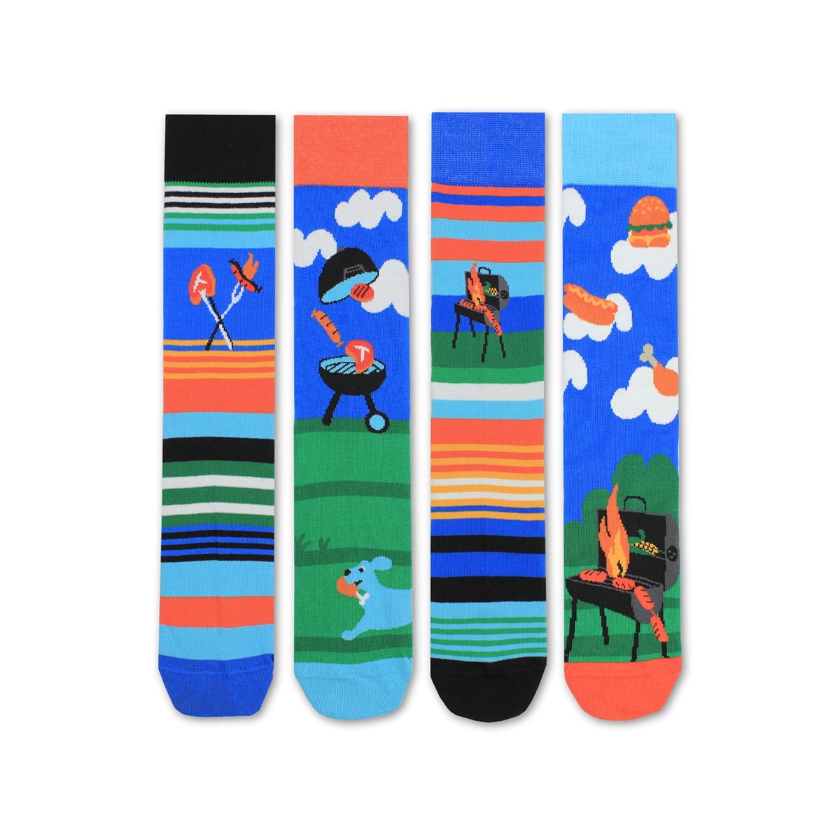 United Oddsocks Men 39-46 Grill it!