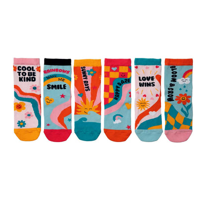 United Oddsocks Kids 27-30 Happy Daze