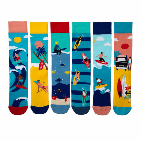 United Oddsocks Men 39-46 Sock Waves