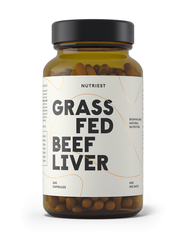 Gélules de foie de bœuf de qualité premium