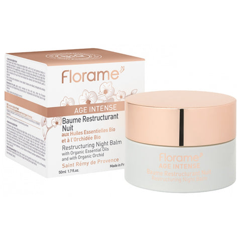 FLORAME - Age Intense Restructuring Night Balm Organic 50ml - Ihre Haut über Nacht verjüngen! 🌙✨