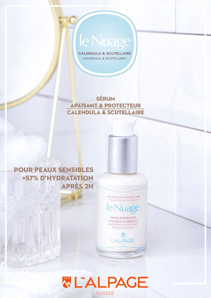 Ensemble ou Coffret Cadeau DUO Crème Apaisante + Sérum Apaisant Le Nuage