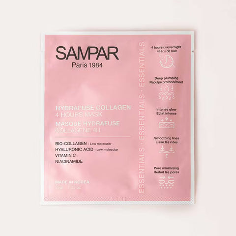 Sampar Masque Hydrafuse Collagène 4h (4 pc)