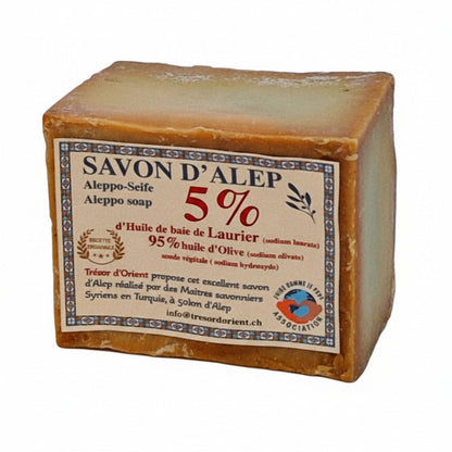 Savon d’Alep 5 % – LE BAROUDEUR