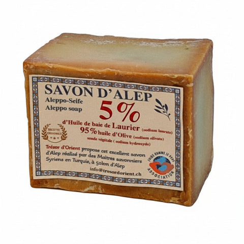 Savon d’Alep 5 % – LE BAROUDEUR