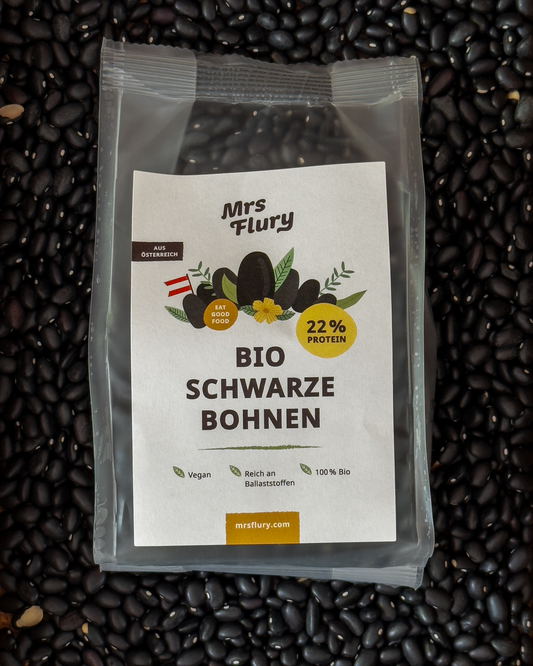 Mrs Flury Organic Black Beans – 300 g